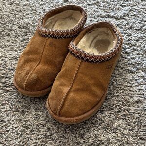 UGG Tan Suede Slippers